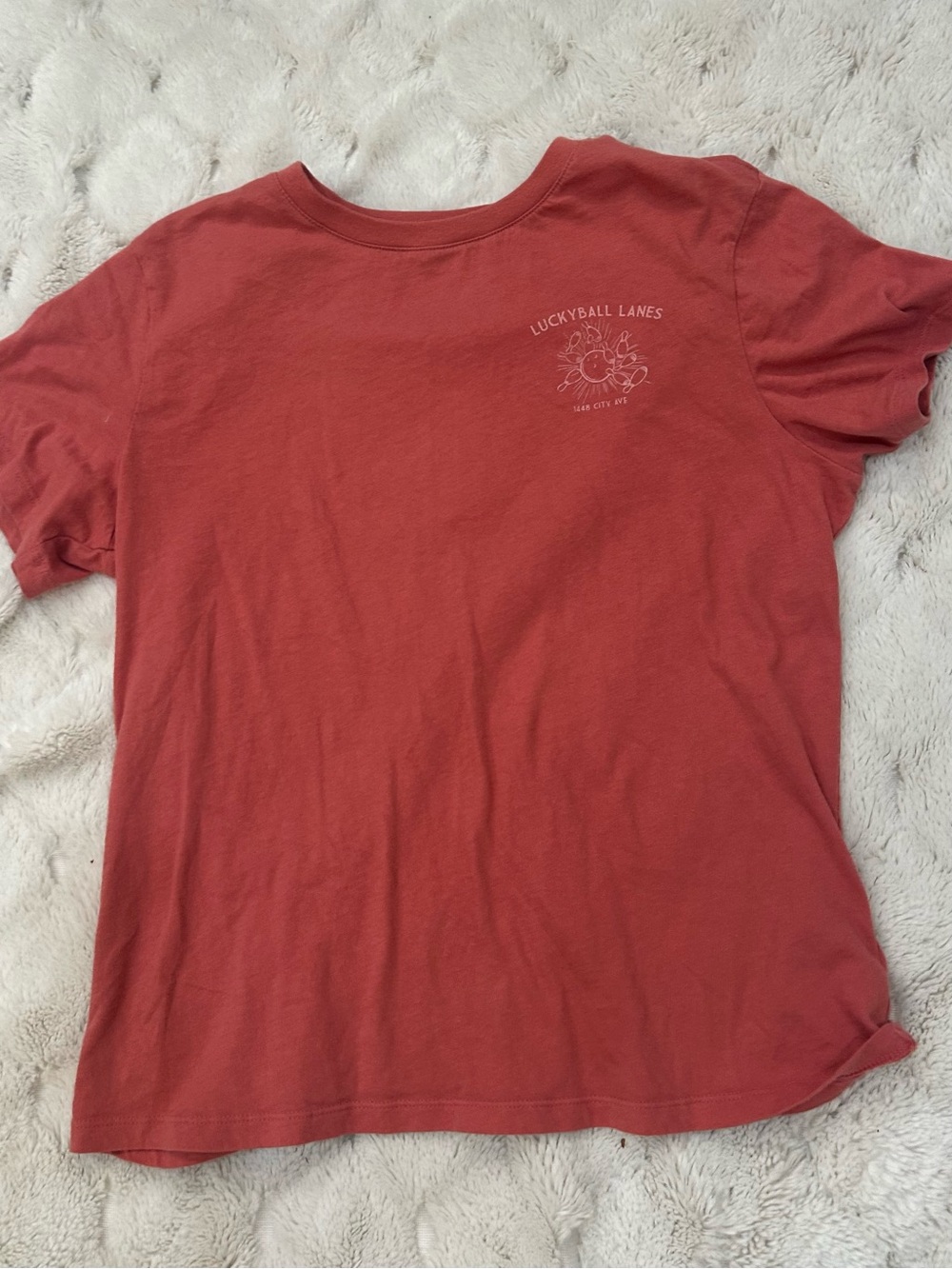 Women’s Short-Sleeve T-Shirt — Rust Red